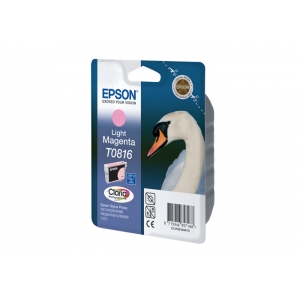 Картридж для струйного принтер Epson T0816 Light Magenta