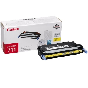 5 Canon Cartridge 711 Yellow