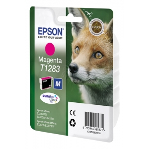 Картридж для струйного принтер Epson T1283 (C13T12834010) Magenta