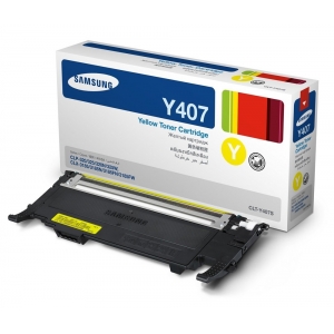 Картридж для лазерного принтера Samsung CLT-Y407S Yellow