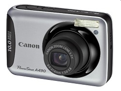 Цифровая фотокамера Canon PowerShot A 490 Silver