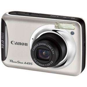 5 Canon PowerShot A 495 Silver