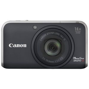 5 Canon PowerShot SX 210 Black