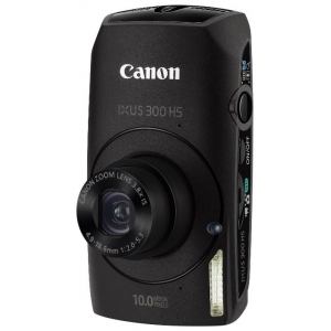 Цифровая фотокамера Canon IXUS 300 HS Black