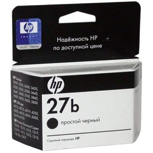 Картридж для струйного принтер HP C8727BE (№27b) Black