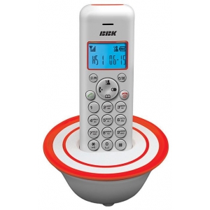 Телефон DECT BBK BKD 815 бело оранжевый