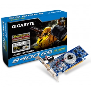 Видеокарта на чипсете NVIDIA Gigabyte GV-N84STC-512I PCI-E 2.0, DDR3, 128 МВ